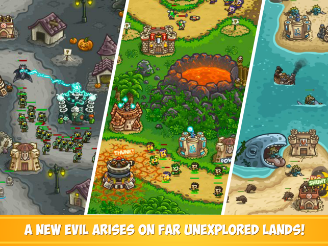 ‎ภาพหน้าจอ Kingdom Rush Frontiers TD HD