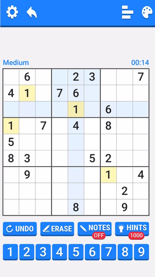#4. Sudoku Space (iOS) Podle: elias sleiman