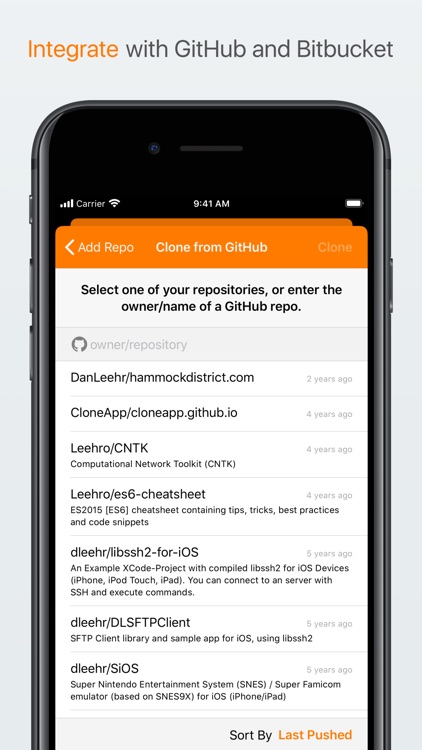 Clone - Git client advanced screenshot-4