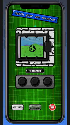 RetroMon - Virtual Pet Monster screenshot 1