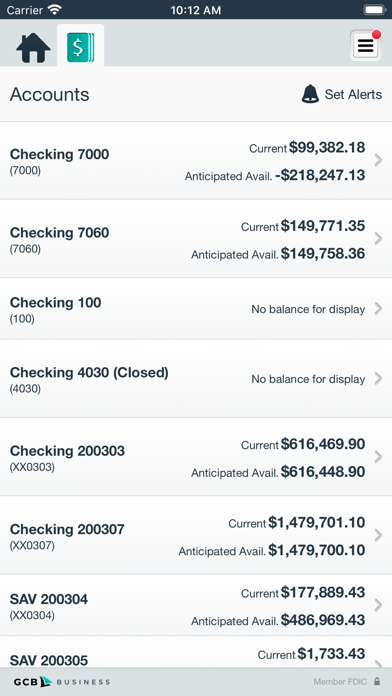 Gulf Capital Bank Business Screenshot