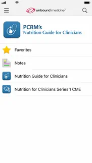 pcrm's nutrition guide iphone screenshot 1