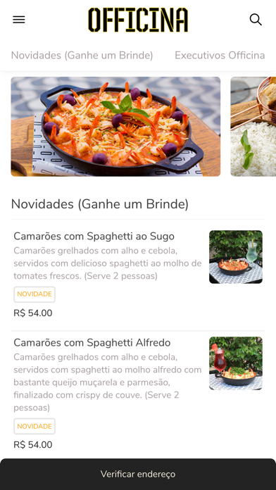 Officina Delivery Screenshot