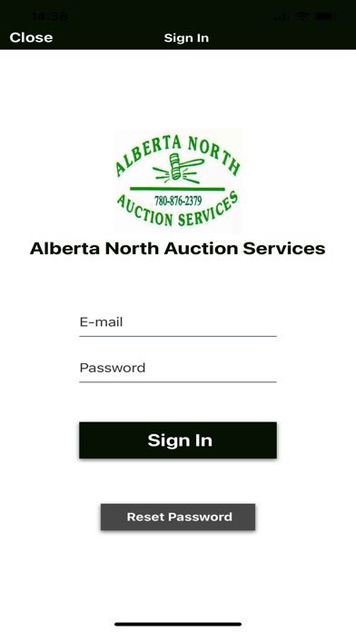 Alberta North Auctions Live Screenshot