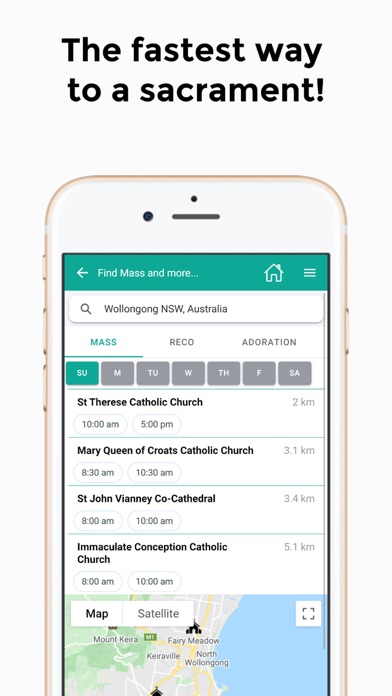 Catholic Diocese of Wollongong Screenshot