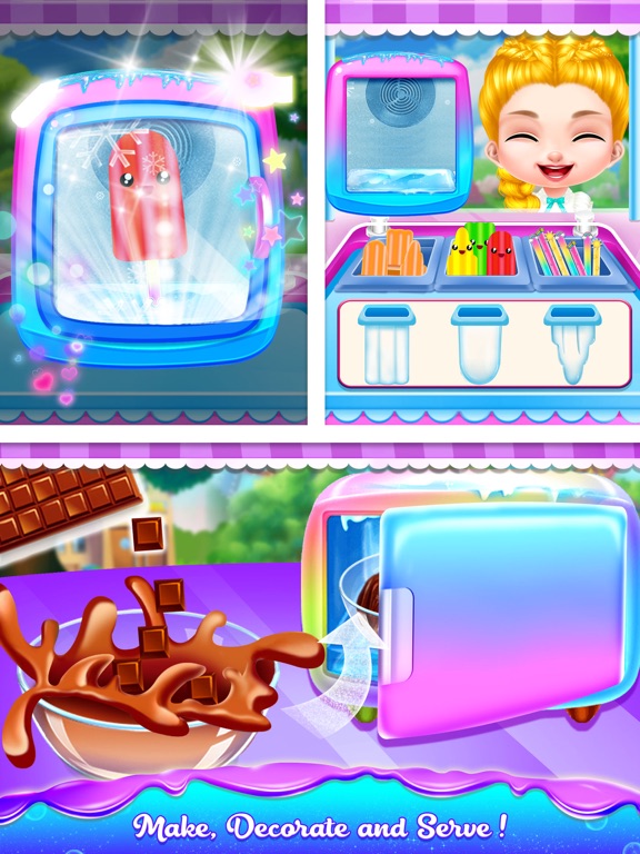 Screenshot #6 pour Jeux Frozen la crème glacée