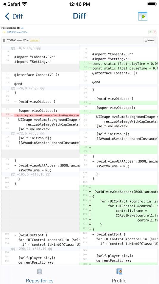 #4. Mini Bucket - BitBucket Client (iOS) By: Hoang Nam Nguyen