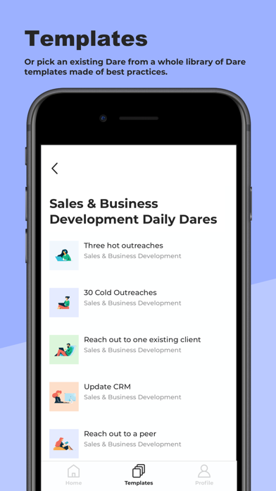 DareMe Screenshot
