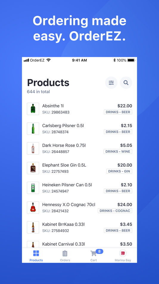 #1. OrderEZ - Ordering Made Easy (iOS) 由: OrderEZ Pte Ltd