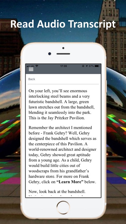 Millennium Park GPS Tour Guide screenshot-5