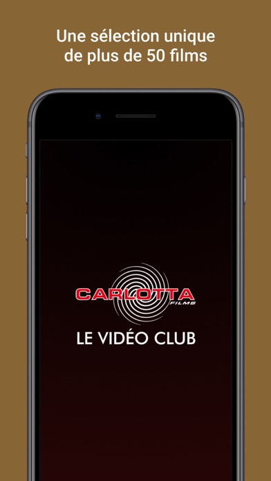 Screenshot #1 pour Le Vidéo Club Carlotta Films