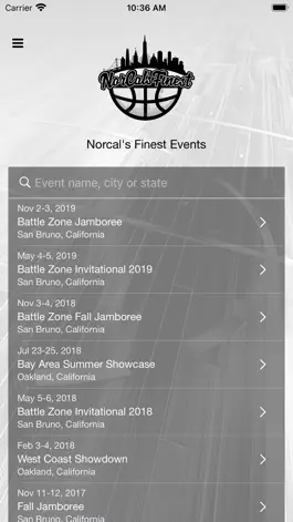 Game screenshot Norcal's Finest Events mod apk