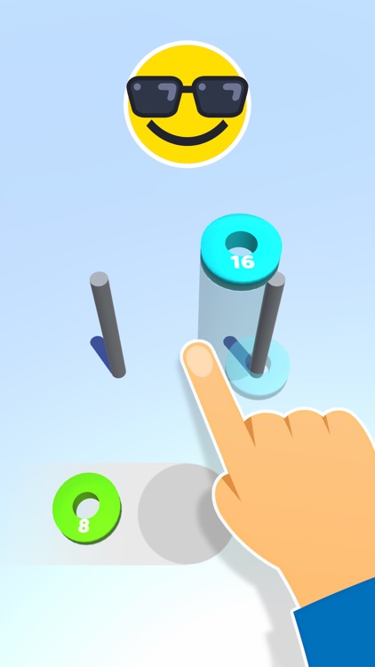 Color Ring Stack (Hoop Sort) screenshot-9