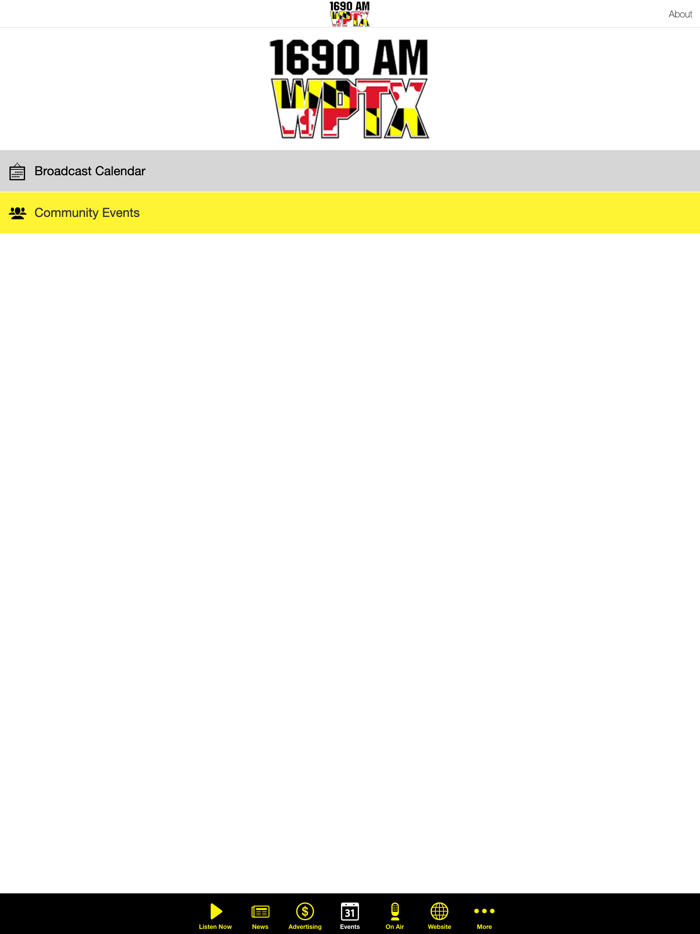 100.7FM and 1690 AM WPTX