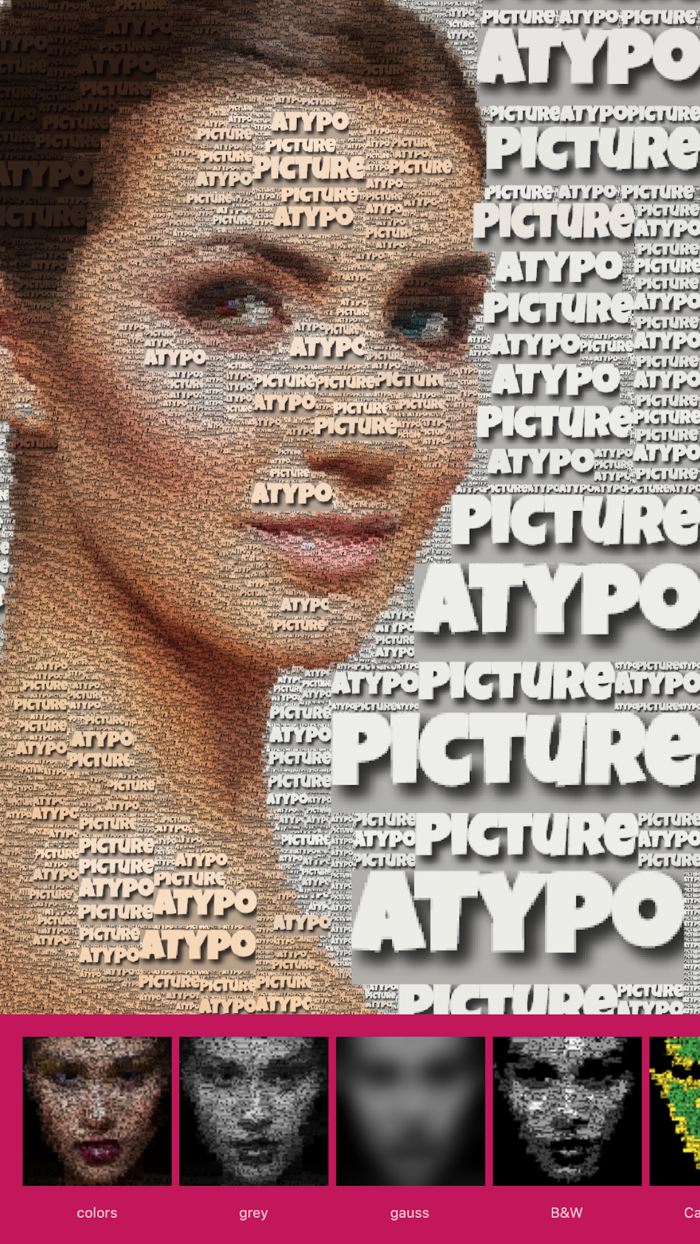 aTypo Picture - a word Photo
