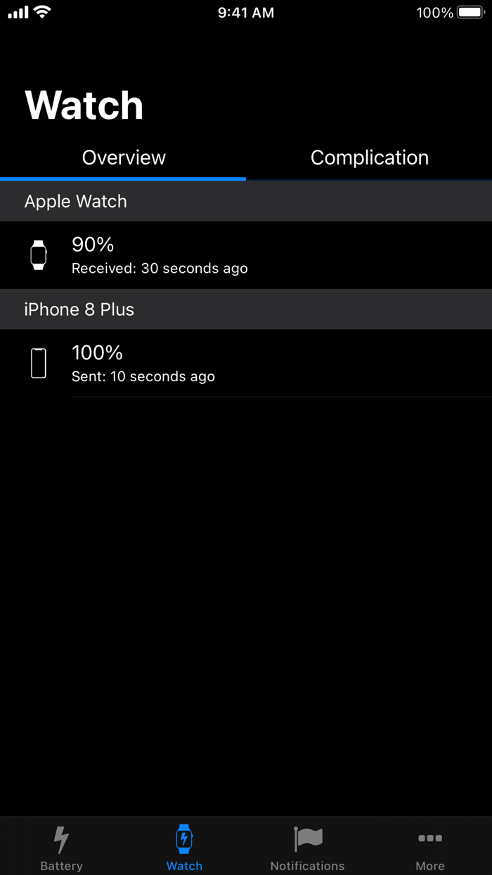 Battery Life - check runtimes