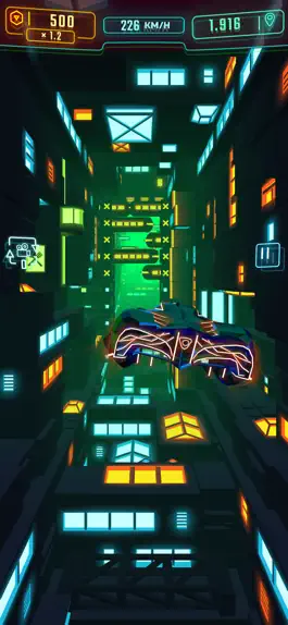 Game screenshot Neon Flytron: Cyberpunk Flight apk