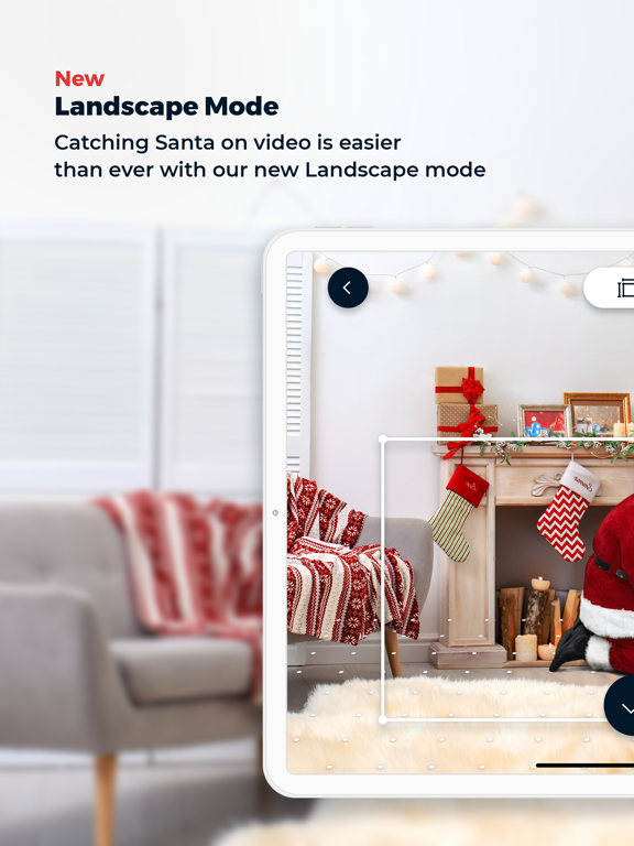 Catch Santa AR iPad screenshot 7 - Photo & Video app