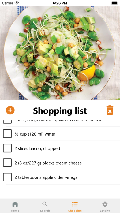 Keto Recipes: Low Carb Diet Screenshot