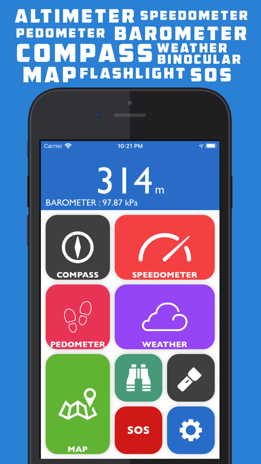 #1. My Altitude: GPS Altimeter (iOS) 由: Gaurav Babbar