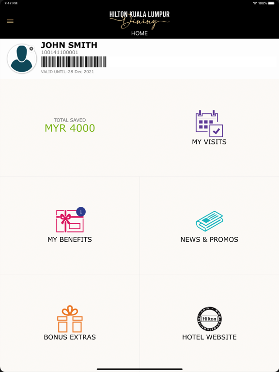 App screenshot