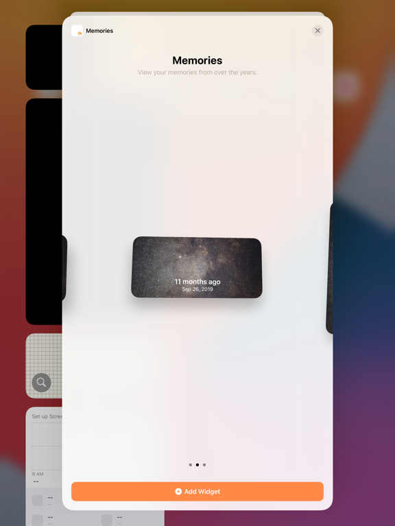 Screenshot #5 pour Photo Widget - Memories