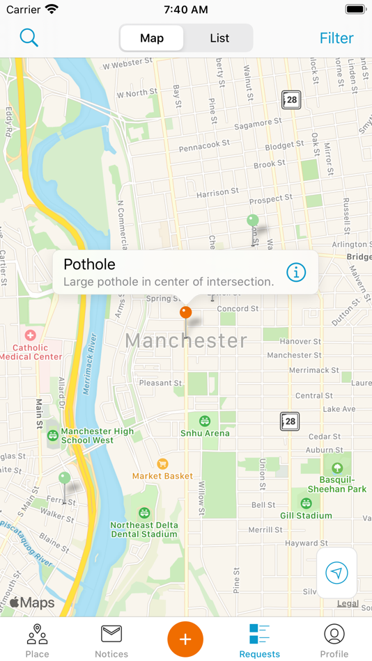 #2. Manchester NH, Connect (iOS) By: City of Manchester, NH