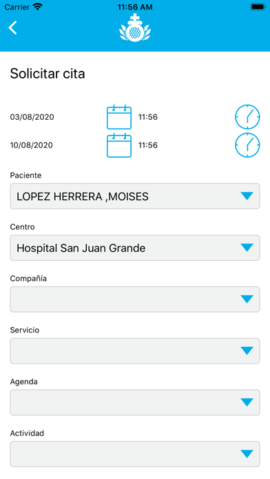 San Juan de Dios Salud Screenshot