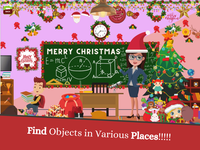 Christmas Hidden Objects Brain