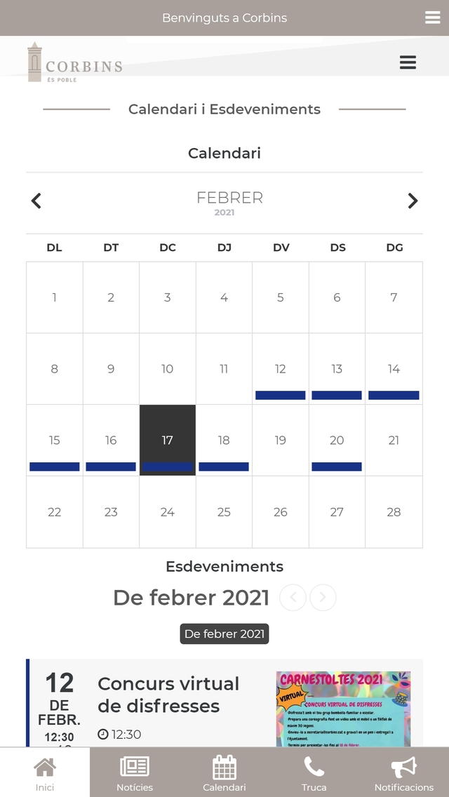 Ajuntament de Corbins