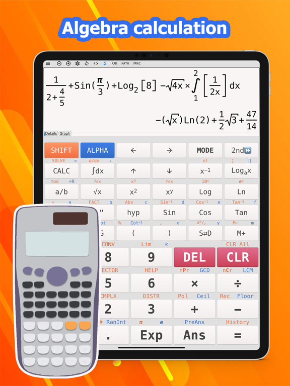 Screenshot #5 pour Ncalc Calculette scientifique