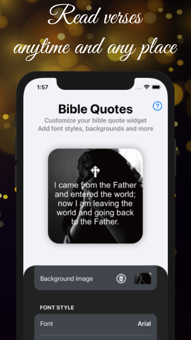 Bible Quotes Widgets Screenshot