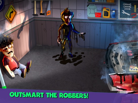 Screenshot #6 pour Scary Robber Home Clash