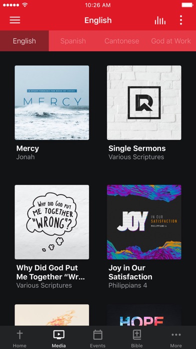 Redemption Bible Chapel Screenshot