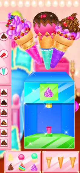 Game screenshot Макияж принцессы мороженого hack