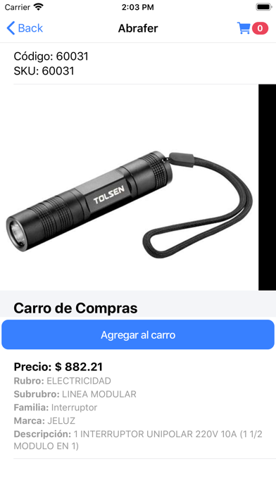 Abrafer Ferretería Mayorista Screenshot