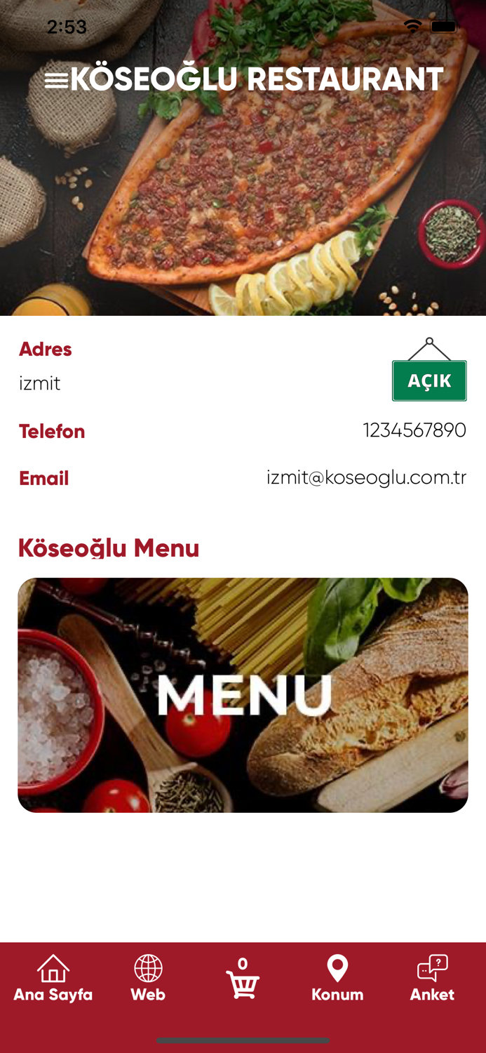 Köseoğlu Restaurant