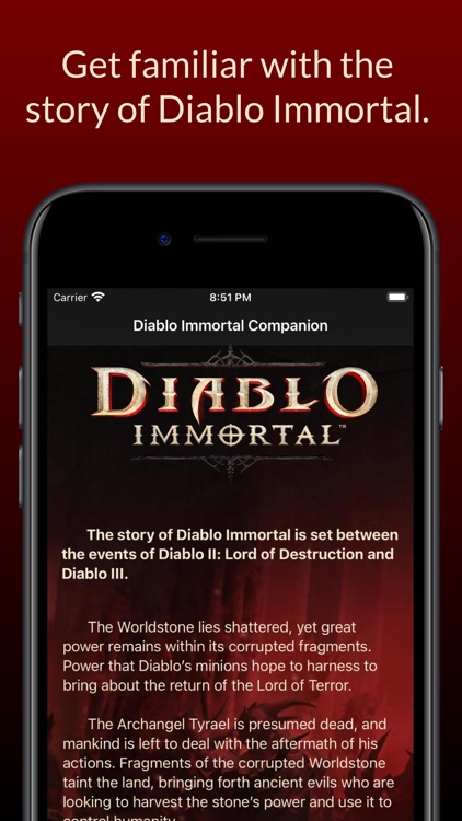 Companion for Diablo Immortal