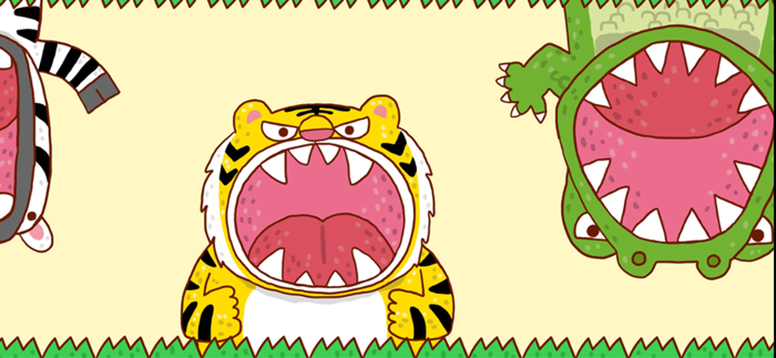 動物園の料理（キッチントントンン！）