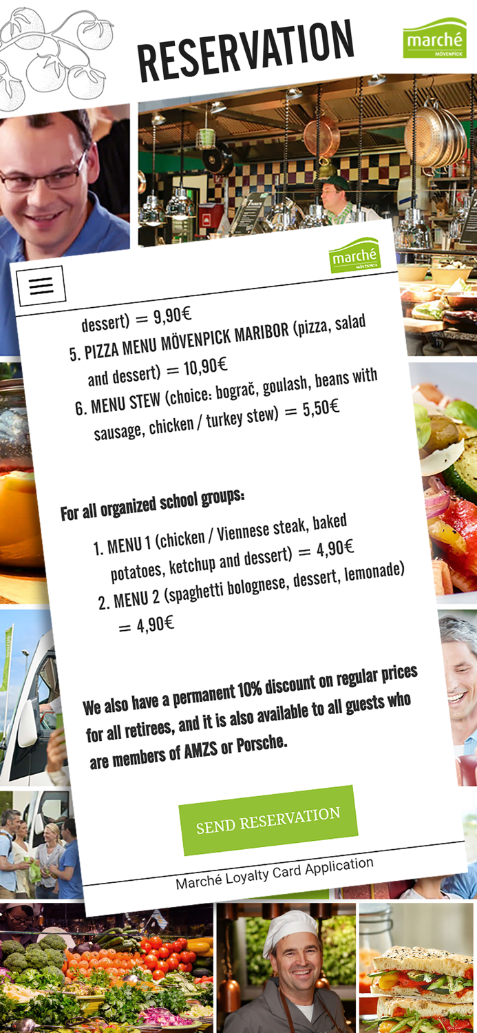 Marché Loyalty Card