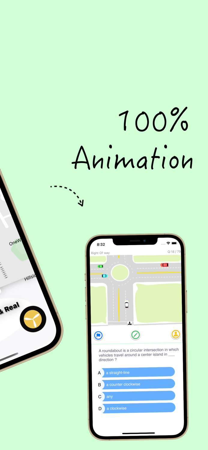 DMV Practice Test Dottedyellow