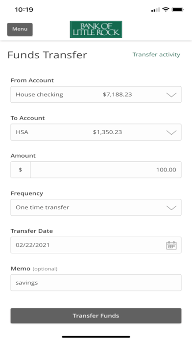 Bank of Little Rock Screenshot