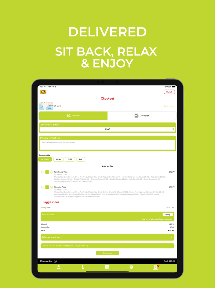 Pizza and Chicken Zone