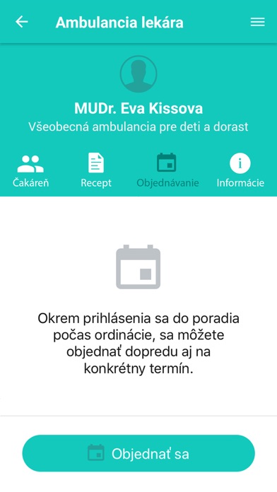 eČakáreň Screenshot