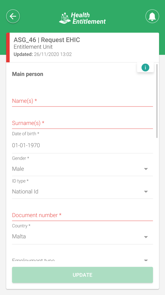 #3. MT Health Entitlement (iOS) โดย: Malta Information Technology Agency