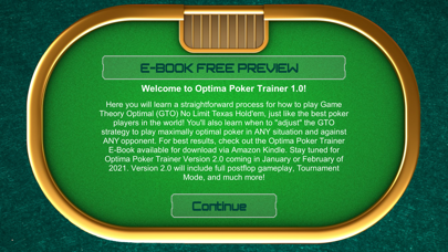 Optima Poker Trainer Screenshot