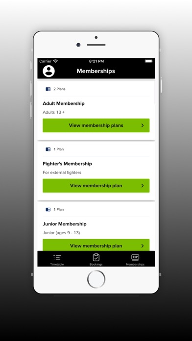 Wolfpack Martial Arts App Screenshot