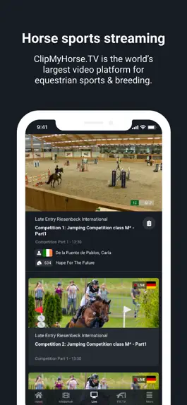 Game screenshot ClipMyHorse.TV & FEI.TV apk