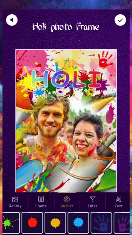 Game screenshot Holi Photo Frames - Sticker mod apk