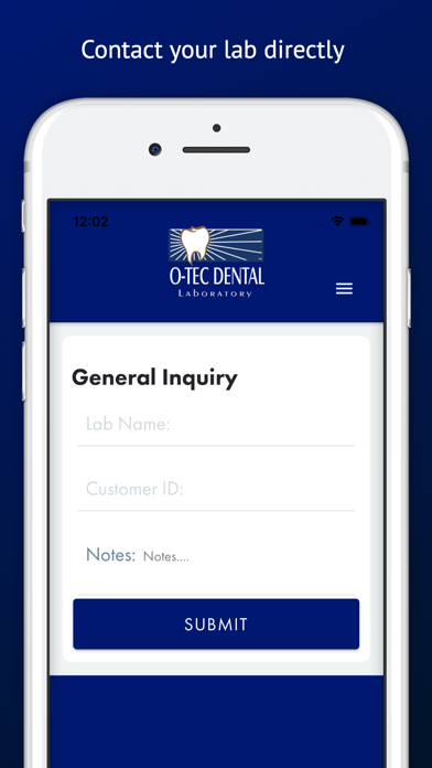 O-TEC Dental Lab Screenshot